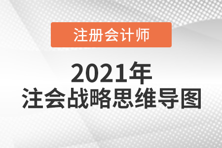 2021注會戰略思維導圖在哪下載