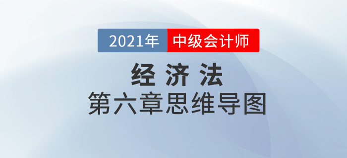2021年中級會計《經濟法》第六章思維導圖，速來點擊！