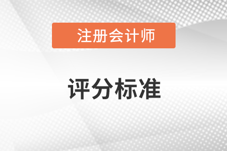 注會(huì)試題評(píng)分標(biāo)準(zhǔn)是什么？