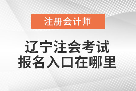 遼寧注會考試報名入口在哪里
