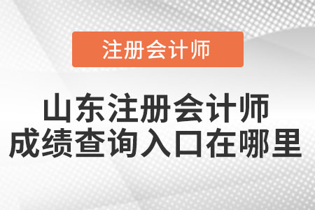 山東省煙臺(tái)注冊(cè)會(huì)計(jì)師成績查詢?nèi)肟谠谀睦? alt=