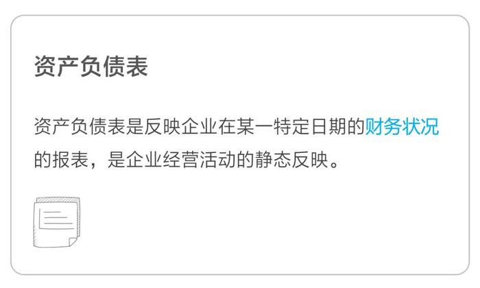 資產負債表