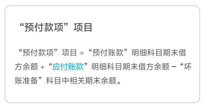 預付款項項目