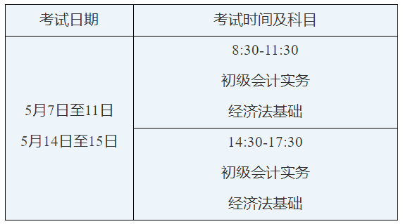 2022年新疆建設兵團高級會計師考試考務信息公布