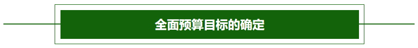 全面預算目標的確定-2022年高級會計考試高頻考點