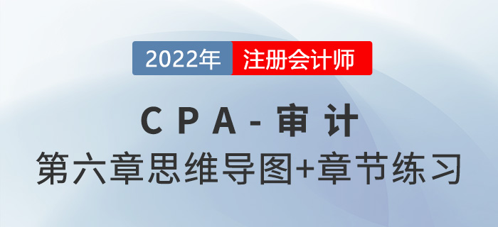 2022年注冊會計師《審計》第六章思維導圖+章節練習