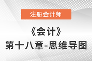 2022年注會(huì)《會(huì)計(jì)》第十八章思維導(dǎo)圖+章節(jié)練習(xí)