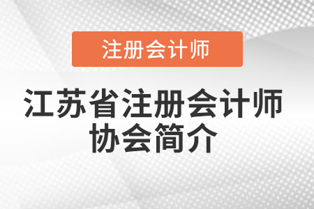 江蘇省注冊會計師協會簡介