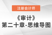 2022年注冊會計師《審計》第二十章思維導圖+章節練習