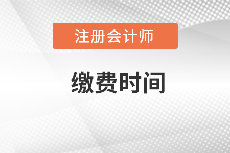 重慶2022年注會(huì)繳費(fèi)入口今日關(guān)閉！