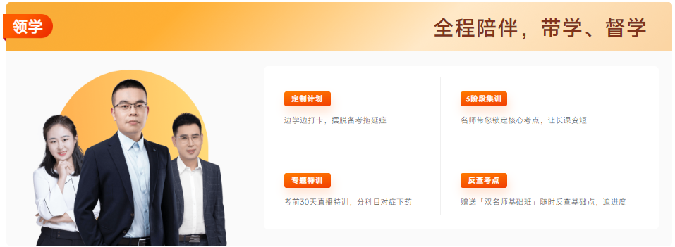 沖刺階段精品好課，雙重體系指點迷津