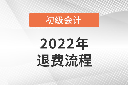 2022初級會計退費流程公布！