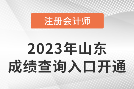 山東2022年注冊會計師成績查詢開始啦！速來查分！