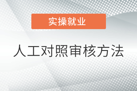 請問是人工對照一筆一筆來審核嗎？