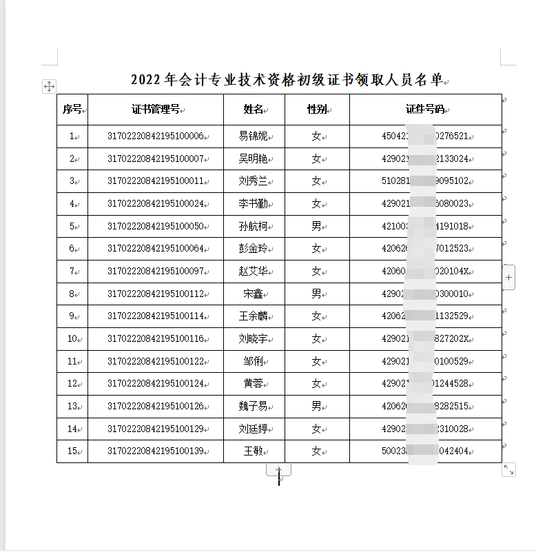 初級會計