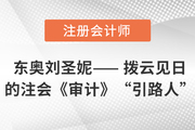 東奧劉圣妮—— 撥云見日的注會《審計》“引路人”