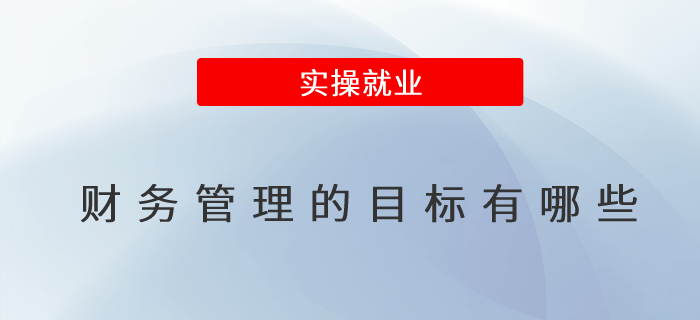 財務管理的目標有哪些