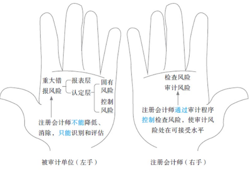 圖1-11：與審計相關的風險