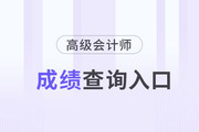高級會計師成績查詢2023年在哪里?