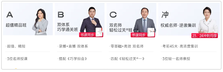 中級會計網課類別