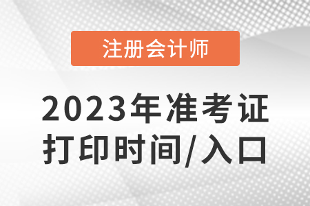 cpa考試必須要打印準考證嗎？