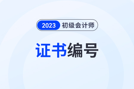 初級會計證書編號是證書管理號嗎？在哪查看？
