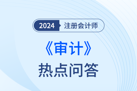 分析程序的目的_注會(huì)審計(jì)熱點(diǎn)問答