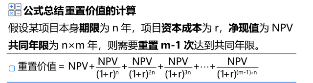 重置價(jià)值