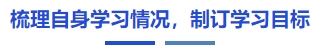 中級會計梳理自身學習情況，制訂學習目標