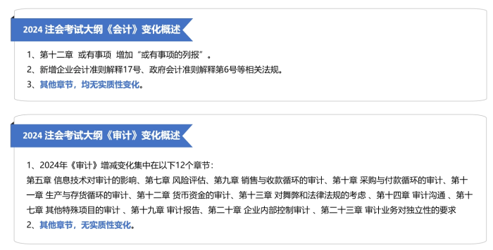 24年會計審計變化