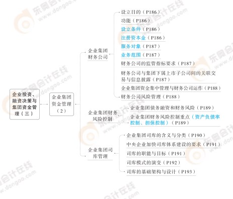 2024高級會計實務思維導圖第四章：企業(yè)投資、融資決策與集團資金管理