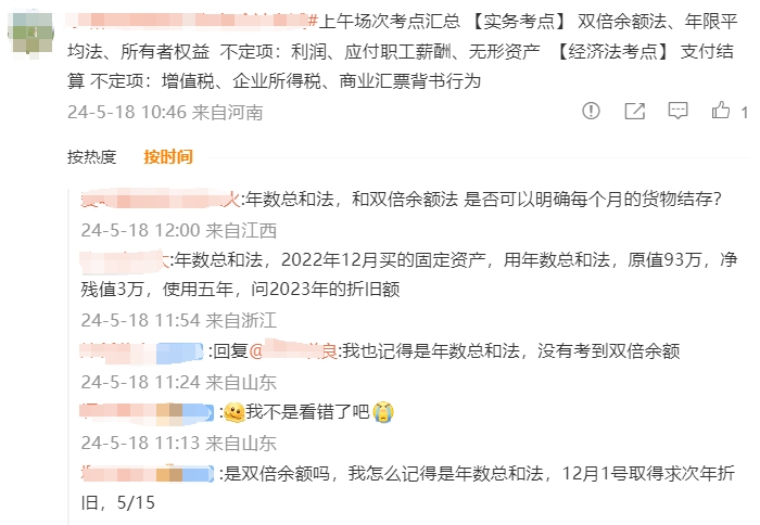 考情回顧1