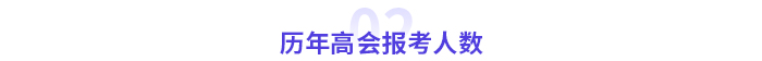 2024年高級會計師各地報考人數及出考率公布！