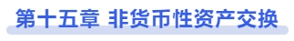 中級會計第十五章 非貨幣性資產(chǎn)交換