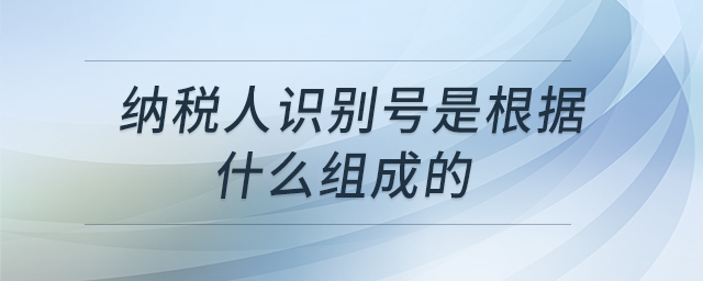 納稅人識別號是根據什么組成的