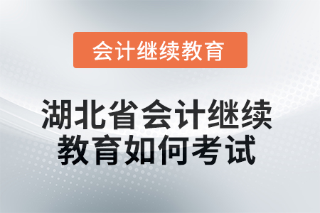 2025年湖北省會計繼續教育如何考試？
