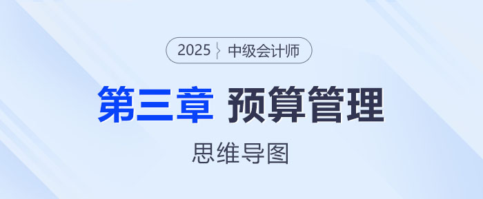2025年中級會計財務管理思維導圖——第三章：預算管理