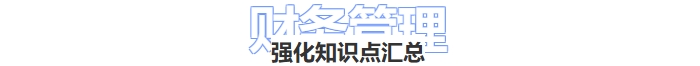 財務管理強化知識點匯總