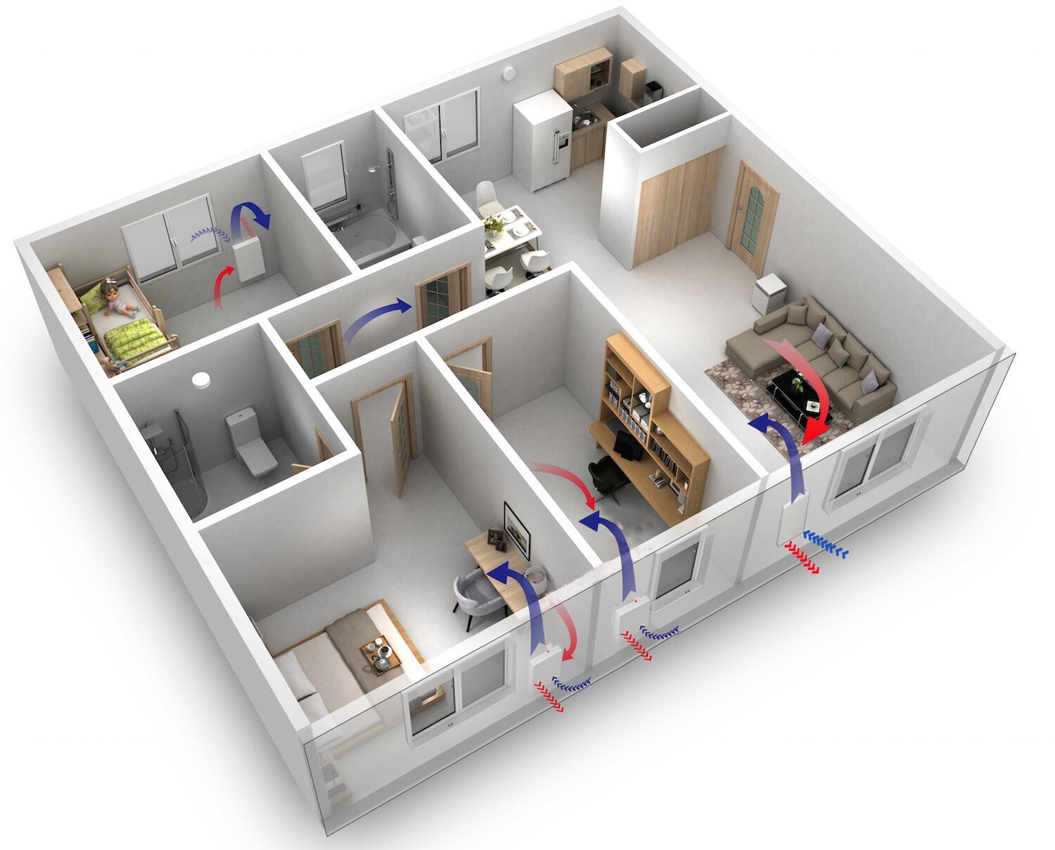 新風系統(tǒng)到底對家裝有何用處？